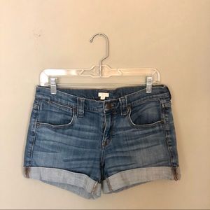 J.Crew Blue Jean Shorts